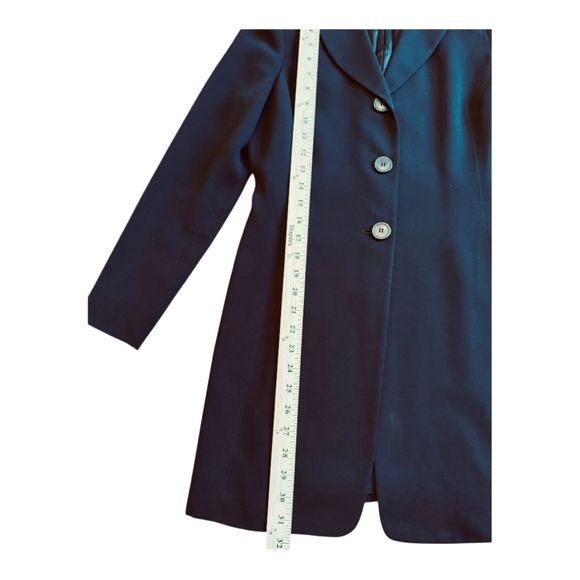 EUC Women's INC International Concepts Longline Blazer Black Size 2P - Picture 8 of 10